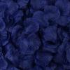 DJBM 1000 Pieces Rose Petals Artificial Flower Petals for Wedding Party Decoration Navy view 1