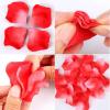 DJBM 1000 Pieces Rose Petals Artificial Flower Petals for Wedding Party Decoration Navy view 2
