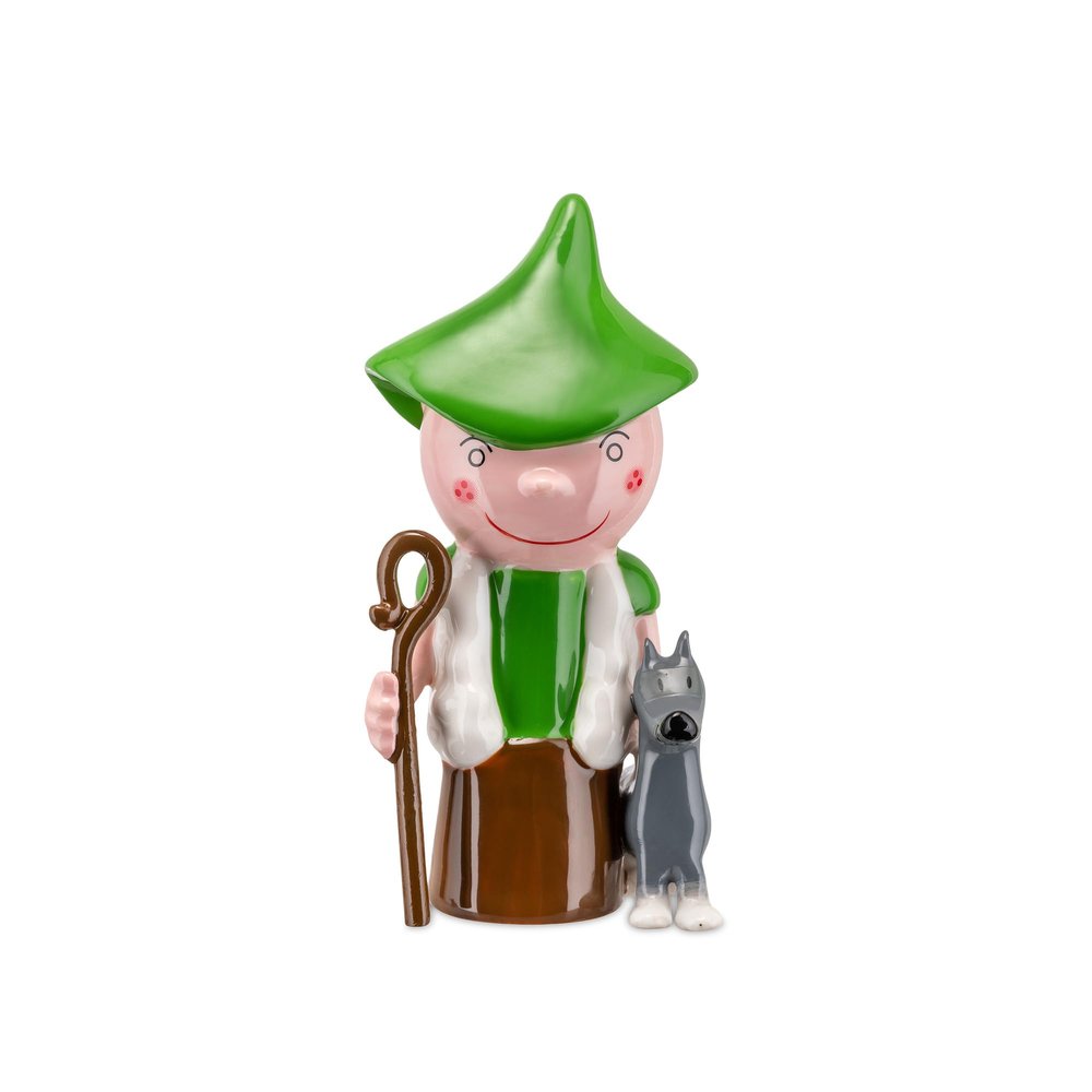 Alessi AGJ01 6 Pastorello - Design Nativity Scene Figurine, Hand Decorated Porcelain, Shepherd Character