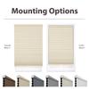 DEZ FURNISHINGS Cordless 1.5" Blackout Cellular Shade, Energy Saver, 65" W x 72" H, Alabaster view 3