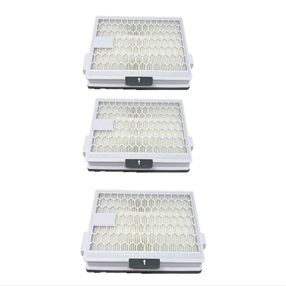 3 Pack Vacuum HEPA Filter Set Model SF-HA 50 Works With Miele S4, S6, S8, S8000, S8999, S6000, S6999, S5000, S5999, S4000, S4999, Complete C2, Complete C3, Compact C1, Compact C2
