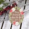 Designsify Christmas Tree Decoration, Merry Christmas & Happy New Year 2023, Circle Ornament B, Gifts for Birthday Anniversary Valentines Mom Mothers Fathers Day Party, to Men Women Him Her view 3