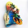 3D Jamaica Surfing Fridge Magnet Travel Souvenir Gift Home Kitchen Decoration Refrigerator Magnetic Sticker Collection view 3