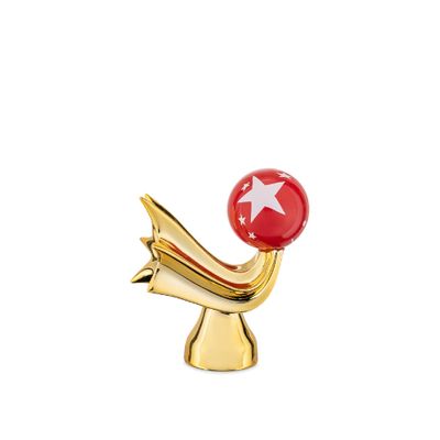 Alessi AGJ01 5 Stella Cometa - Design Nativity Scene Figurine, Hand Decorated Porcelain, Star Character