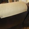 Headrest Cover His for Chair Cover, headrest Cover for recliners Sofa Cover Protector pad, Office, Theater Chair,Sofas, loveseats, Protector for Furniture slipcovers, RV's 17x27 by: Bittlemen Co. view 4