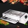 Portable Electric Grill Smokeless Electric Indoor Searing Grill Adjustable Temperature Control Food Griddle Stainless Steel Restaurant Teppanyaki Grill Adjustable Temperature from 50c to 300c view 4