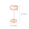 Cabilock 6pcs Decorative Wedding Memo Clips Unique Book Shape Table Place Card Holders for Parties Events and Home Decor Elegant Finish for Photos and Notes view 4
