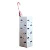 Umbrella Racks AYY White Wrought Iron Umbrella Stand Umbrella Holder, Space-Saving Household Hollow Pattern Storage Bucket, Waterproof and Rust-Proof, 15.5X15.5X49CM view 1
