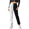 Andongnywell Womens Yoga Pants Wide Leg Sweatpants Bootleg Pants with Muti Pockets Comfy Drawstring Lounge (Black,4X-Large) view 3