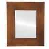OVALCREST Rectangle Beveled Wall Mirror for Home Decor - Boulevard Style - Sunset Gold - 20x24 Outside Dimensions view 1