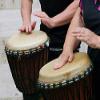 Drum Instrument Djembe Drums Drummer Musician-20 Inch By 30 Inch Laminated Poster With Bright Colors And Vivid Imagery-Fits Perfectly In Many Attractive Frames view 1