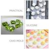 Gem Mold Silicone Set 3Pcs 2.75 Inch Baking Molds for Cake Decorating Fondant Resin Epoxy Polymer Clay Pastry view 4