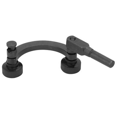 Akozon Indicators Stands Half Round Combination Test Dial Indicator Holder 8mm Dial Indicator Support Stand