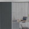 Oumefar Hanging Room Divider Curtains, 82.7" L x 35.4" W Chain Curtain Metal Curtain Multifunctional Sliver Aluminum Metal Door Curtains Screen Hanging Chains for Home Kitchen Shops Indoor Decoration view 3