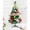 Christmas Tree RENRUIRUI- Artificial 60cm Countertop for Home Indoor and Outdoor Xmas Decorations view 3