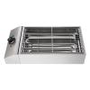 110V Electric Grill, 1800W Stainless Steel Electric Indoor Searing Grill Party Grill Electric BBQ Grill Electric Cooking Grill, Electric Smokeless Barbecue Oven Grill for BBQ Equipment, 54x28x13cm view 2