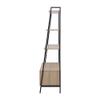 ABBLE 4-Tier Ladder Shelf Bookcase with Cabinet Ladder Shelf Multifunctional Ladder Plant Flower Stand Rack Bookrack Storage Shelves Drawer for Bathroom, Living Room, Kitchen, Bedroom, Balcony view 4