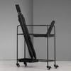 Umbrella Racks WXYZ Nordic Simple Umbrella Stand, with Brake Universal Wheels for Easy Movement, Commercial Umbrella Storage Rack, Mobile Drip Tray 60x20x66cm view 3