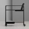 Umbrella Racks WXYZ Nordic Simple Umbrella Stand, with Brake Universal Wheels for Easy Movement, Commercial Umbrella Storage Rack, Mobile Drip Tray 60x20x66cm view 4