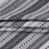 Cotton Cloth Napkin Salsa Stripe Set of 12, Pure 100%18x18 Inch Dinner Napkins, Wedding Napkin, Machine Washable, Cocktail Napkins, Grey Multicolor Life By Cotton view 4