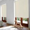 Didoya 100% Blackout Window Blinds,Roller Shades Blinds for Living Room,Office,Bedroom,UV Protection Fabric,Easy to Install58" W x 68" H,Yellow view 4