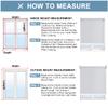 Didoya 100% Blackout Window Blinds,Roller Shades Blinds for Living Room,Office,Bedroom,UV Protection Fabric,Easy to Install75" W x 52" H,Grey view 4