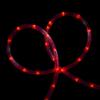 Flexible Incandescent Outdoor Christmas Rope Light - Red- 18' Clear Wire view 2