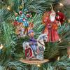 G.Debrekht 8100011S3 Story of Nutcracker Wooden Ornaments - Set of 3 view 1