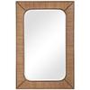 Uttermost Tahiti Warm Maple Satin 28" x 42" Wall Mirror view 1