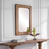 Uttermost Tahiti Warm Maple Satin 28" x 42" Wall Mirror view 2