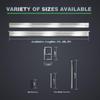 Hovr Solutions Classic 47" (4-Foot) Aluminum Floating Shelves Wall Bracket System, 300LB Load Capacity, Hidden Support Bracket Up to 63 Shelf, 1-Pack view 3