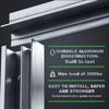 Hovr Solutions Classic 47" (4-Foot) Aluminum Floating Shelves Wall Bracket System, 300LB Load Capacity, Hidden Support Bracket Up to 63 Shelf, 1-Pack view 4
