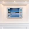 Renditions Gallery Wall Art Decorations Pictures & Prints Blue Dark Ocean View Nature Art Wall Hanging Prints for Bedroom Dining Living Room Office Home Kitchen Wall Decor - 8"X12" view 3