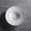 JF-XUAN Tableware, NEW YEAR GIFT Ceramic Straw Ins Cutlery Breakfast Western Simple Cutlery Soup Plate 9" view 1