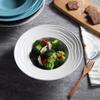 JF-XUAN Tableware, NEW YEAR GIFT Ceramic Straw Ins Cutlery Breakfast Western Simple Cutlery Soup Plate 9" view 4
