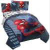 Jay Franco Marvel Spiderman Crawl 5 Piece Queen Bed Set - Includes Reversible Comforter & Sheet Set Bedding - Super Soft Fade Resistant Microfiber (Official Marvel Product) view 1