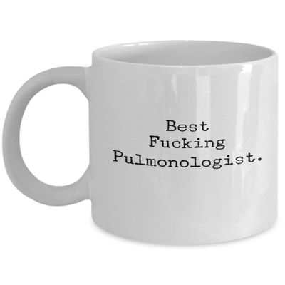 Best fucking pulmonologist funny gift mug