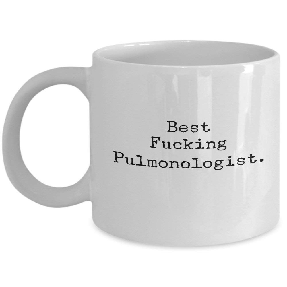 Best fucking pulmonologist funny gift mug