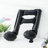 12Pcs Black Red Music Note Foil Balloons Music Theme Party Decorations Music Birthday Decorations Rock Star Birthday Decorations Rock and Roll Party Decorations Baby Shower Decorations view 2