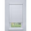 Linen Avenue Cordless 2" Faux Wood Blind White 23 1/2 W x 48 H, Flush Inside Mount (No Valance Side Pieces/Returns Included, Arrives  Inch Narrower) view 1