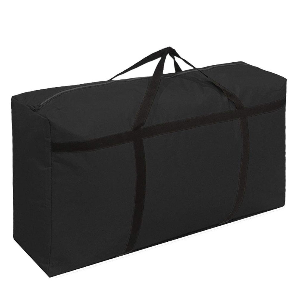 LassZone 180L Large Storage Bag Water Resistant Travel Duffel Bags with Handles Zips Heavy Duty Clothes Organizer