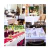 1pcs Rectangle Satin Tablecloth Table Overlays Wedding Decoration Banquet Dining Table Cover Table Cloth view 3