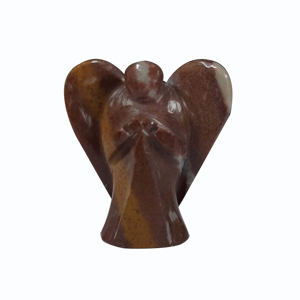 ABN Exports Quartz Shiva Lingam (Narmadeshwar) Angel Reiki Energy Crystal Healing Natural Stone 2"