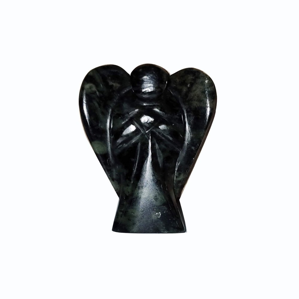 ABN Exports Reiki Energy Angel Kambaba Jasper Crystal Healing Crown Chakra Gift 2"