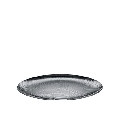 Alessi PU07 Veneer Tray in 18/10 Stainless Steel with Relief Decoration