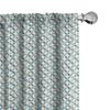 Ambesonne Geometric Circle Window Curtains, Pastel Color Effects Oval Point Old Linked Stripes Contrast New Band, Lightweight Decor 2-Panel Set with Rod Pocket, Pair of - 28" x 95", Sage Green view 1