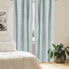 Ambesonne Geometric Circle Window Curtains, Pastel Color Effects Oval Point Old Linked Stripes Contrast New Band, Lightweight Decor 2-Panel Set with Rod Pocket, Pair of - 28" x 95", Sage Green view 4