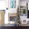 Desert Steel Blue Atlas Cedar Metal Tree Home Decor Accent - Christmas Tree view 4