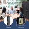 Bamboo Room Divider Folding Privacy Screen for Living Room Bedroom Study, Good Opacity Partition, Divider Has Anti-Slip Mats, Light and Easy to Move, Best Home Foldable Privacy Screen - 71" H  18" W view 4