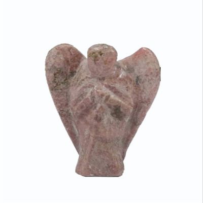 ABN Exports Quartz Rhodonite Angel Reiki Energy Crystal Healing Natural Stone 2"